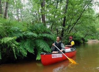 Canoe sur la Petite Amazone